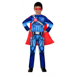 DEGUISEMENT REVERSIBLE SUPER-HEROS - PIRATE TAILLE 3-4 ANS